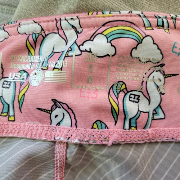 IAB MFG unicorn booty shorts in pink size medium - Picture 5 of 5